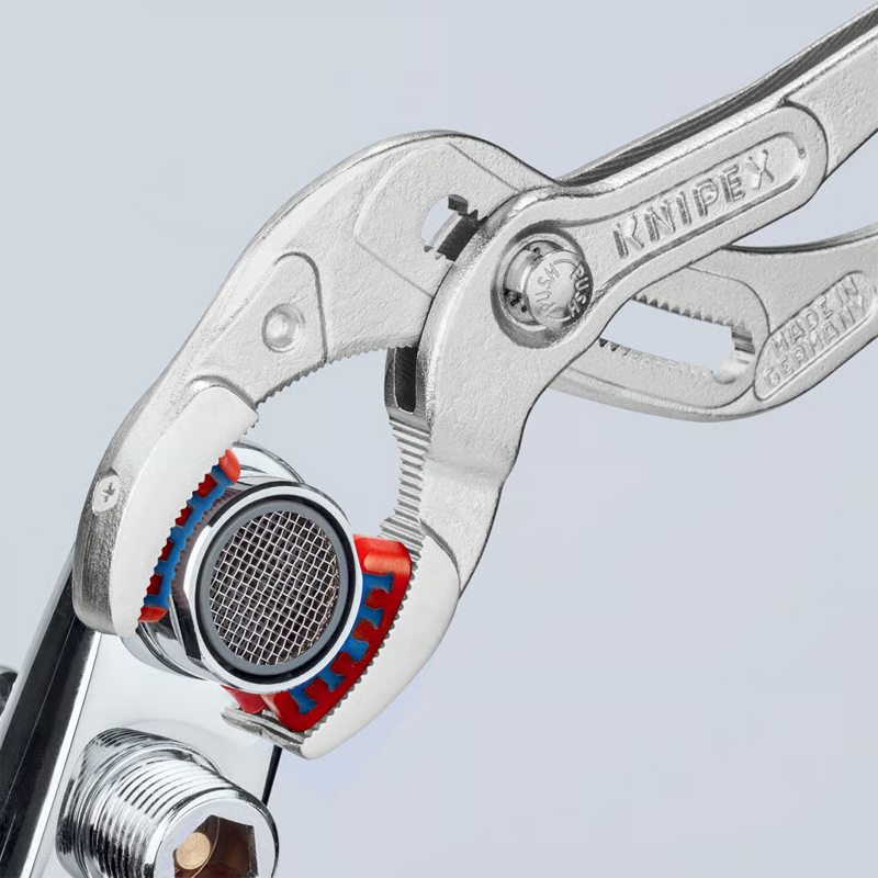 Cleste pentrut sifon, conectori si tevi plastic 250 mm, Ø 10-75 mm, Knipex