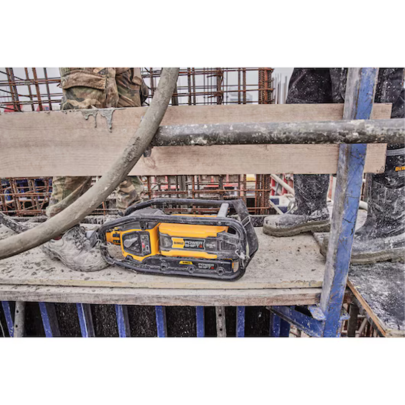 Vibrator de beton tip geanta PowerPack, compatibil cu acumulatori 55V, Solo, Dewalt PowerShift, tip DCPS320N-XJ