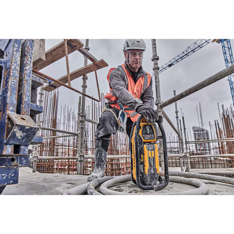 Vibrator de beton PowerPack Dewalt PowerShift DCPS320N-XJ, cu acumulatori 55V, Solo