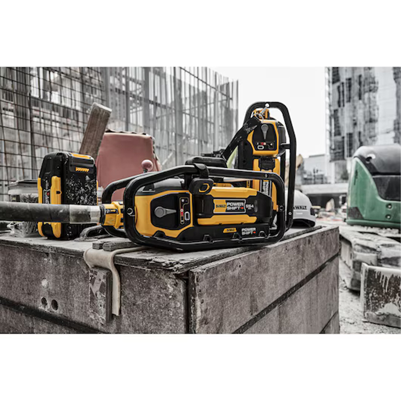 Vibrator de beton tip geanta PowerPack, compatibil cu acumulatori 55V, Solo, Dewalt PowerShift, tip DCPS320N-XJ