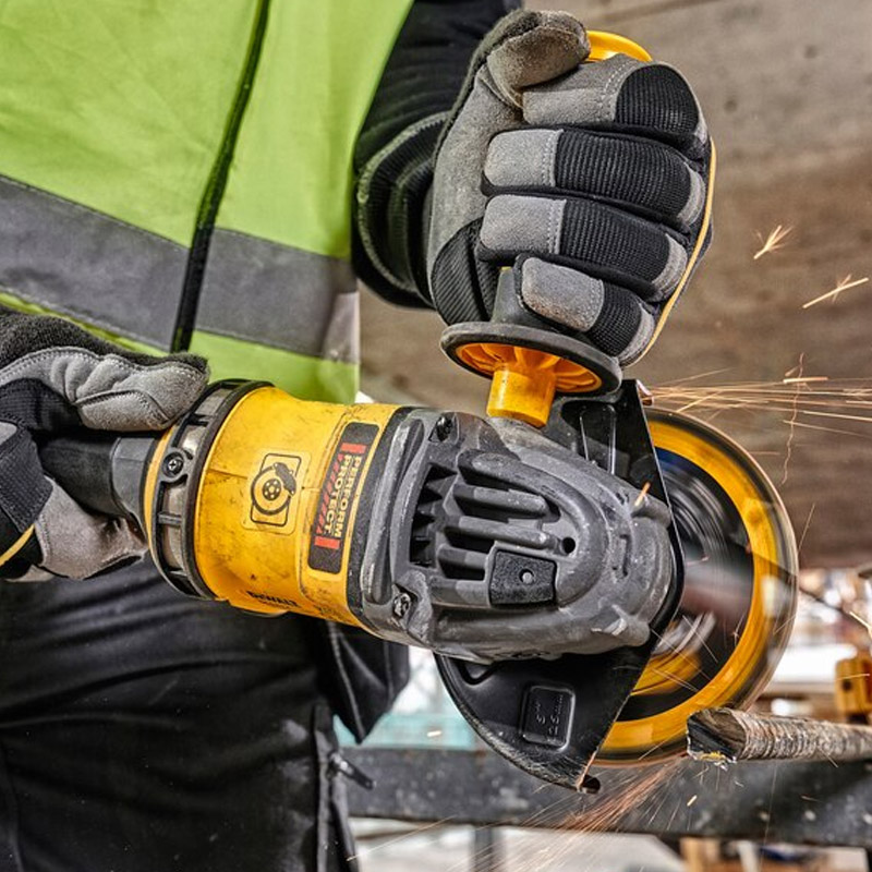 Polizor unghiular DeWALT, 125mm, 2x54V, 9.0Ah, 9000rpm, incarcator, cutie T-STAK, tip DCG418X2-QW