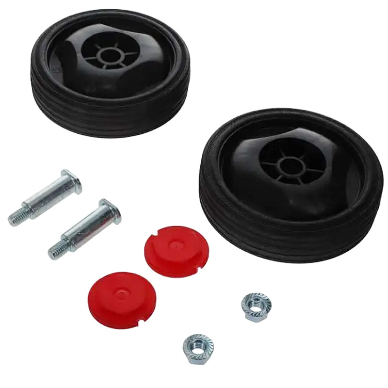 Set 2 roti compresor 125mm + suruburi, pentru compresoare de 24l si 50l FIAC