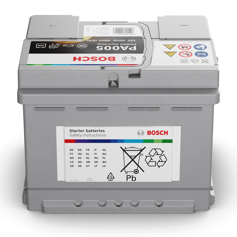 Acumulator auto 12V BOSCH tip Power START-STOP EFB Line 60Ah