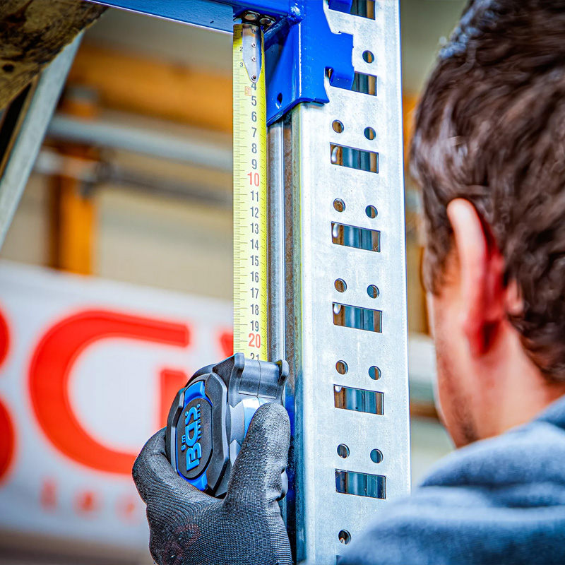 Ruleta magnetica BGS, 5m, banda 19mm, marcaj dublu