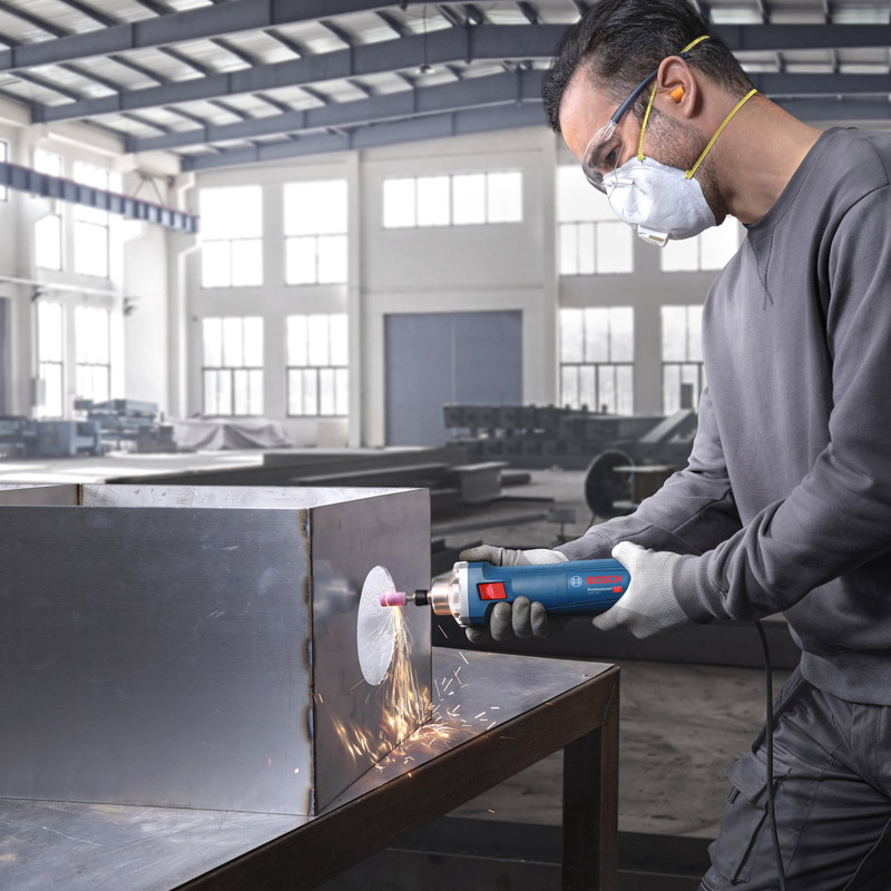 Polizor drept (biax) cu arbore de slefuie scurt, Bosch tip GGS 30 S