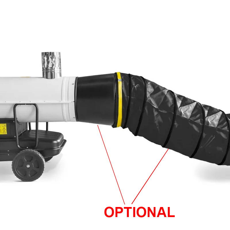  Incalzitor cu motorina cu ardere indirecta, 60kW, TROTEC tip IDE60