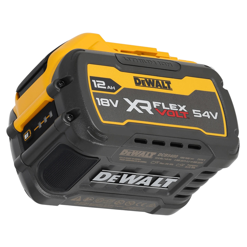 Acumulator DeWALT FlexVolt 18V/12.0Ah - 54V/4.0Ah, DCB5480-XJ
