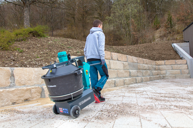 Amestecator automat cu dubla rotatie, paleta si vas, timer, tip AOX-650T