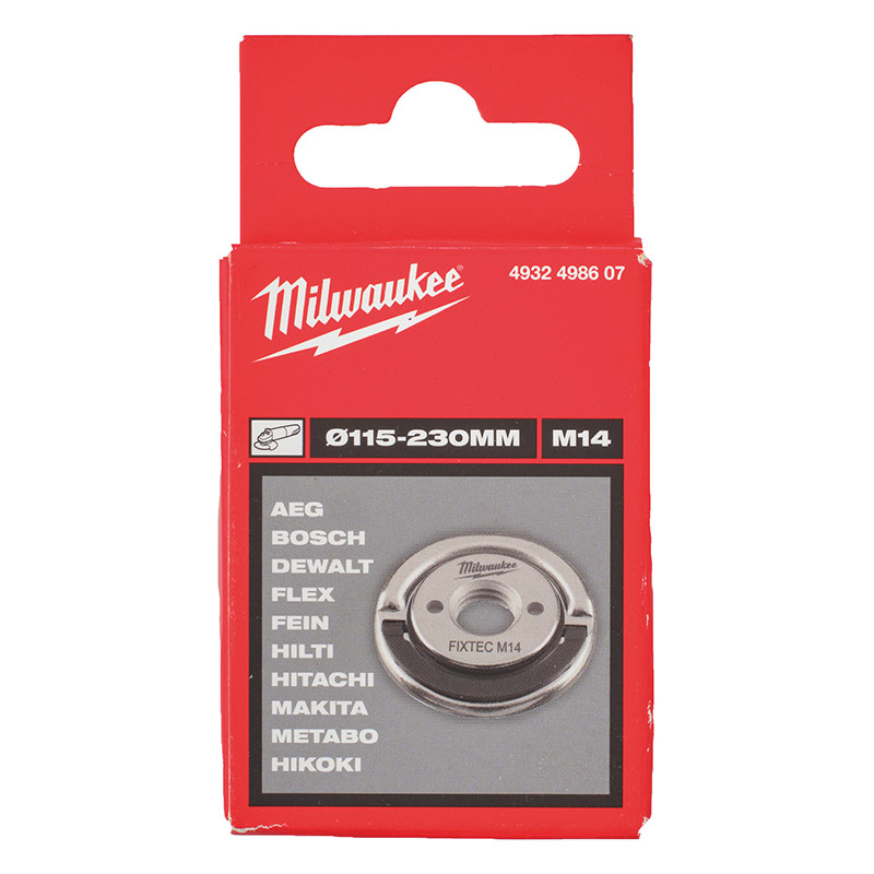 Piulita pentru fixare disc polizoare unghiulare, Milwaukee FIXTEC M14 GEN 2