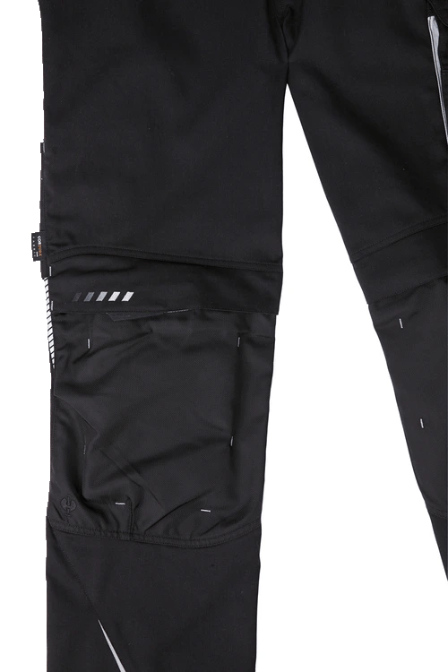 Pantaloni de lucru ergonomici Strauss, e.s.motion 2020, negru-platina, marimea 48