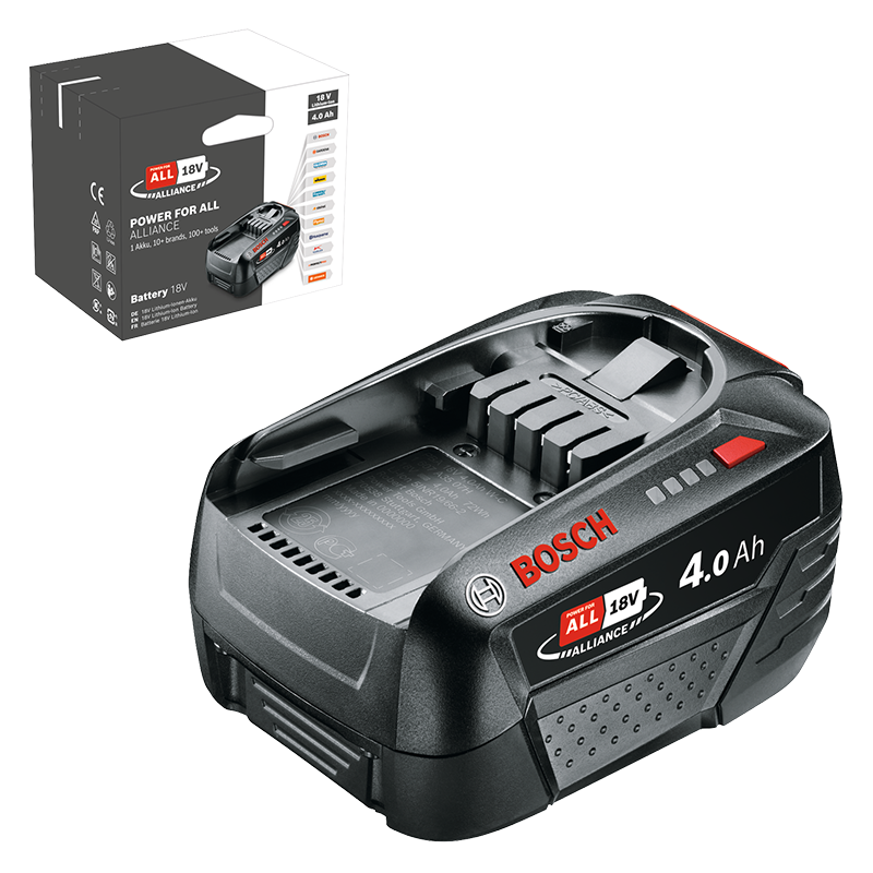 Acumulator Bosch, 18V 4.0Ah, POWER FOR ALL W-B
