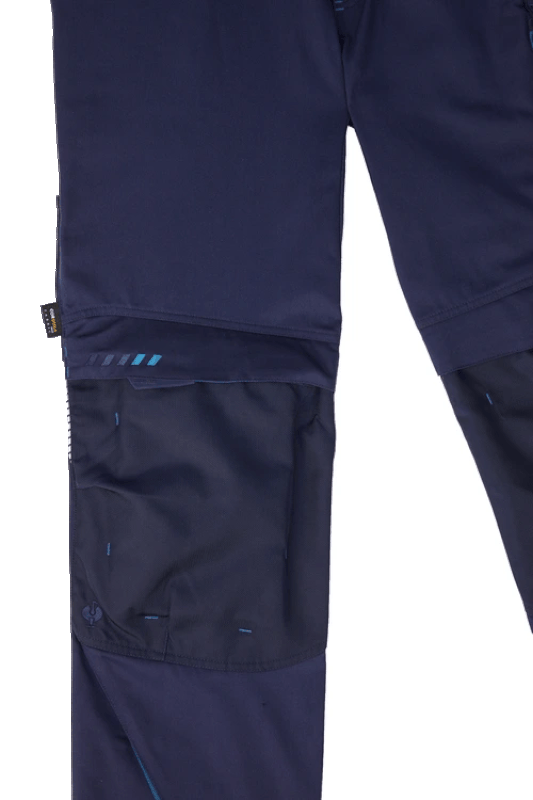 Pantaloni de lucru ergonomici Strauss, e.s.motion 2020, albastru inchis/albastru, marimea 38