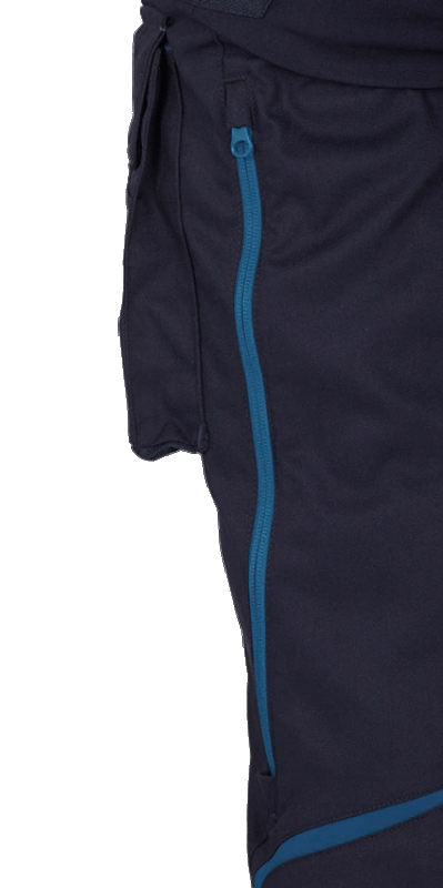 Pantaloni de lucru ergonomici Strauss, e.s.motion 2020, albastru inchis/albastru, marimea 50