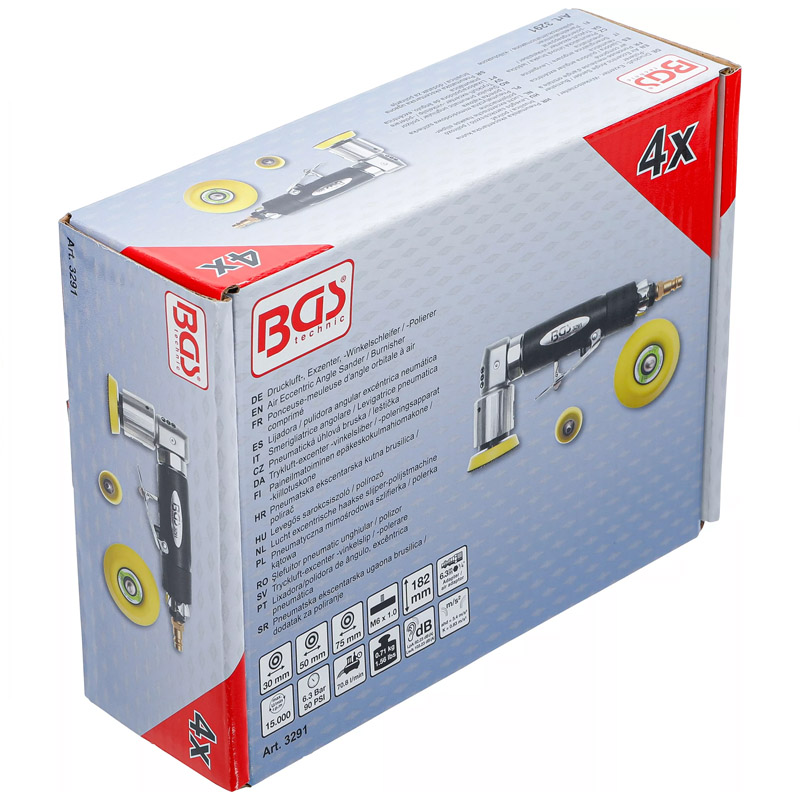 Masina de slefuit unghiulara BGS Profesional 30-50-75 mm, 18000 rpm, 1/4