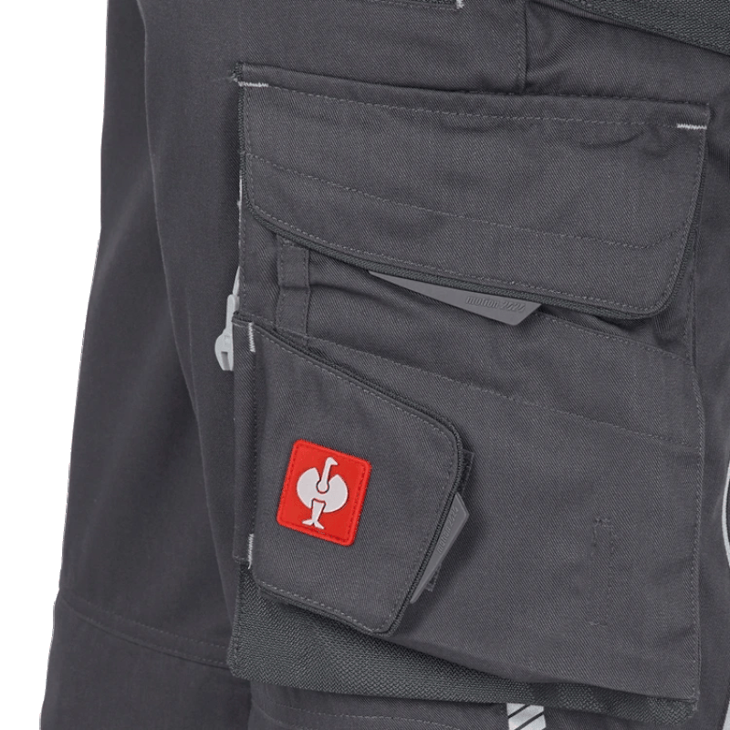 Pantaloni de lucru ergonomici Strauss, e.s.motion 2020, gri antracit/platina, marimea 38