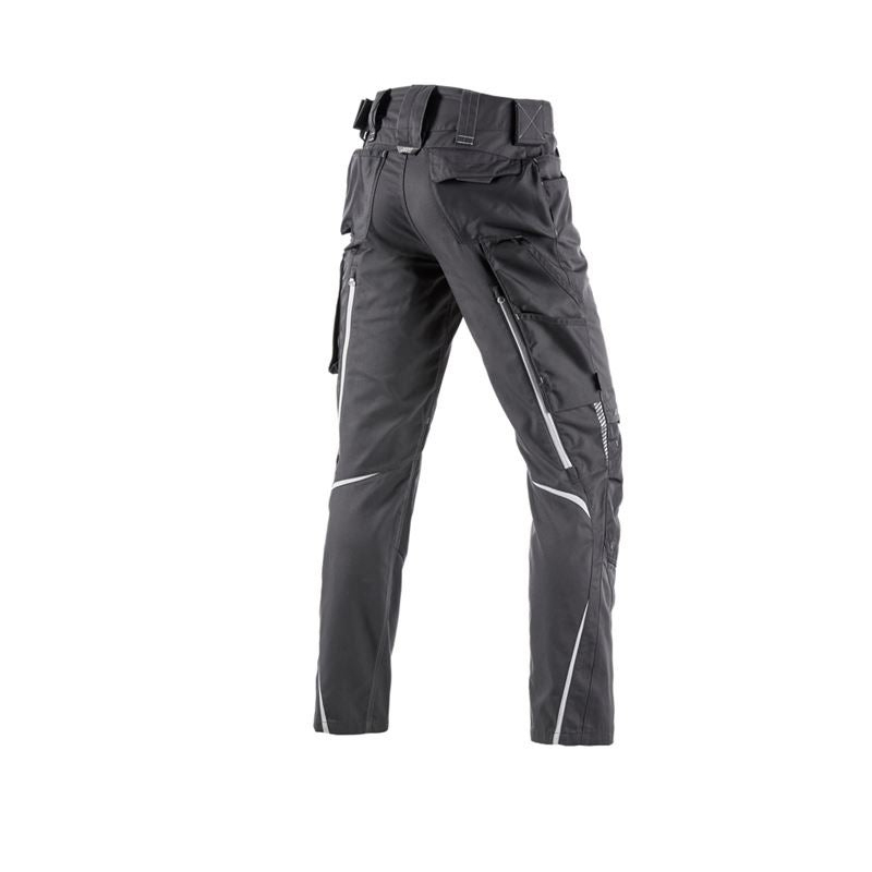 Pantaloni de lucru ergonomici Strauss, e.s.motion 2020, gri antracit/platina, marimea 38