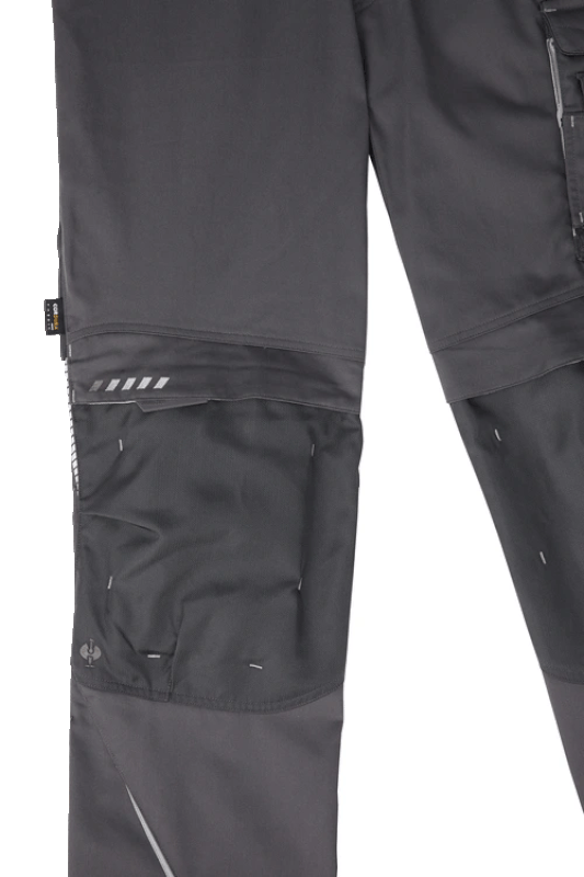 Pantaloni de lucru ergonomici Strauss, e.s.motion 2020, gri antracit/platina, marimea 54
