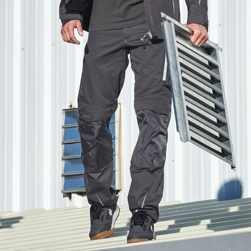 Pantaloni de lucru ergonomici Strauss, e.s.motion 2020, gri antracit/platina, marimea 54
