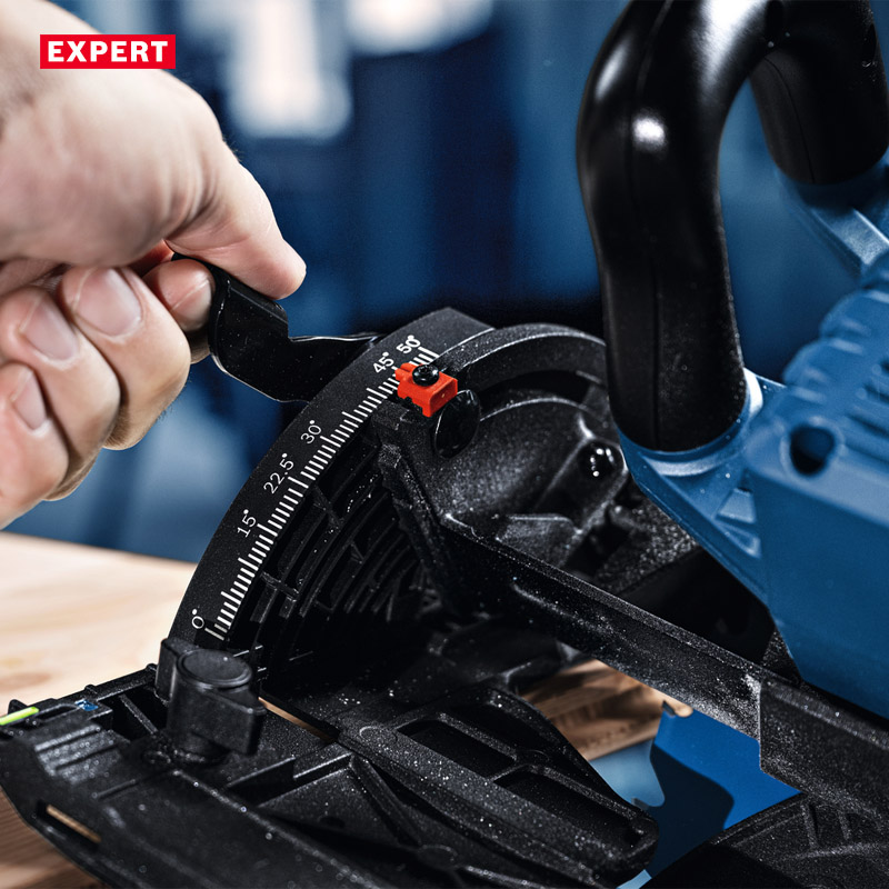 Fierastrau circular cu acumulatori 18V Profesional BOSCH L-BOXX BITURBO BRUSHLESS, disc 190 mm, tip EXKS 18V-68 GX EXPERT (SOLO)