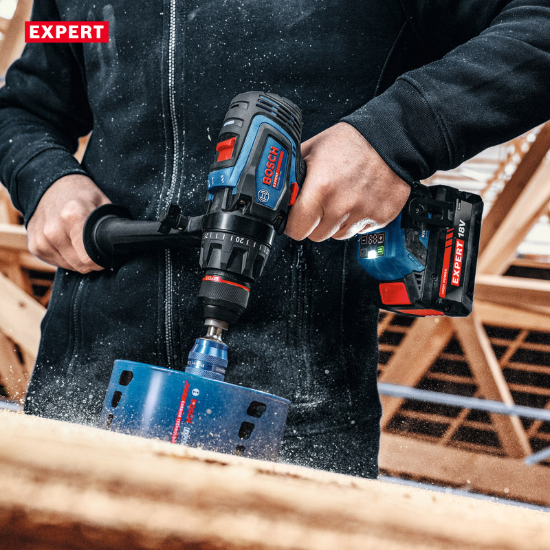 Masina de gaurit si insurubat cu percutie si acumulatori 18V, BOSCH Profesional EXPERT L-BOXX, 150Nm, tip EXSB 18V-150 EXPERT SOLO