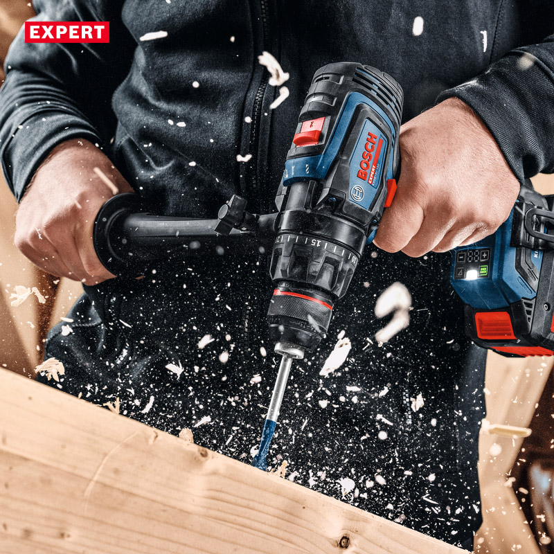 Masina de gaurit si insurubat cu percutie si acumulatori 18V 2x 8.0Ah, BOSCH Profesional EXPERT L-BOXX, 150Nm, tip EXSB 18V-150 EXPERT