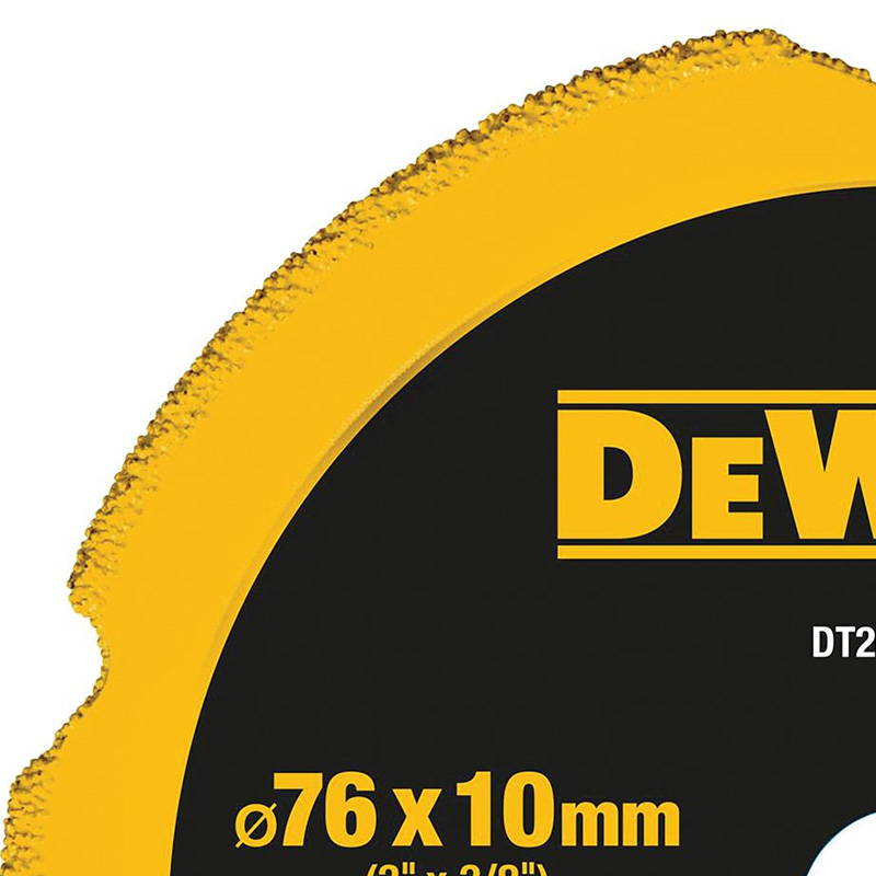 Disc diamantat DeWalt DT20590-QZ - 76x10x1 mm, multimaterial