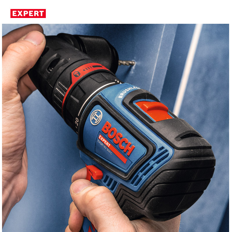 Masina de gaurit si insurubat cu acumulatori 18V, BOSCH Profesional EXPERT L-BOXX, 65 Nm, tip EXSR 18V-90FC EXPERT 6 in 1 cu sistem GFA 18-M+W+E (SOLO)