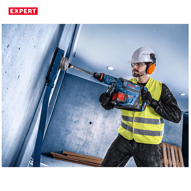 Ciocan rotopercutor SDS-MAX cu acumulatori 18V, 12.5 J, 8.0 kg, BOSCH EXPERT EXBH 18V-32F, XL-Boxx, Solo