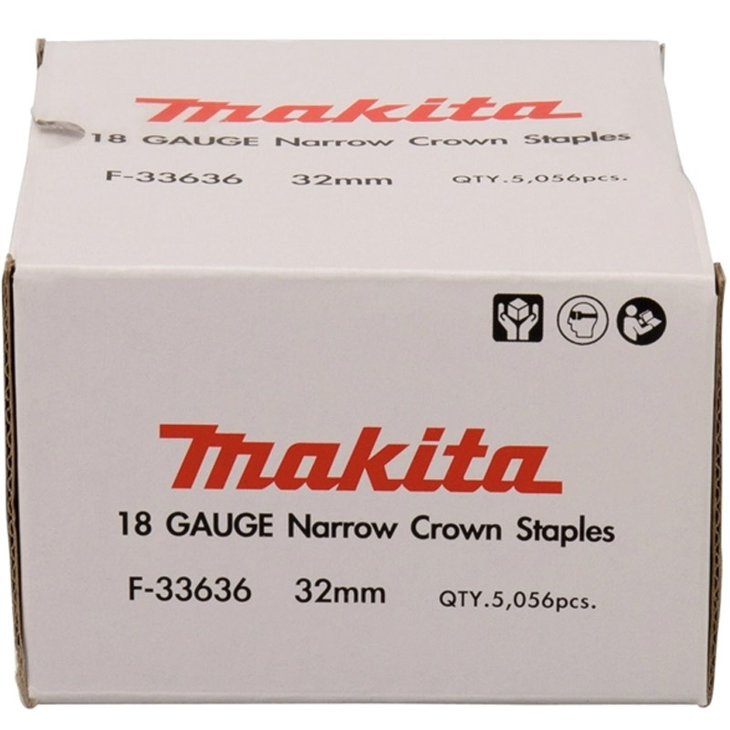 Set capse fara cap galvanizate, MAKITA, 6.3 x 32 mm, 5000 bucati