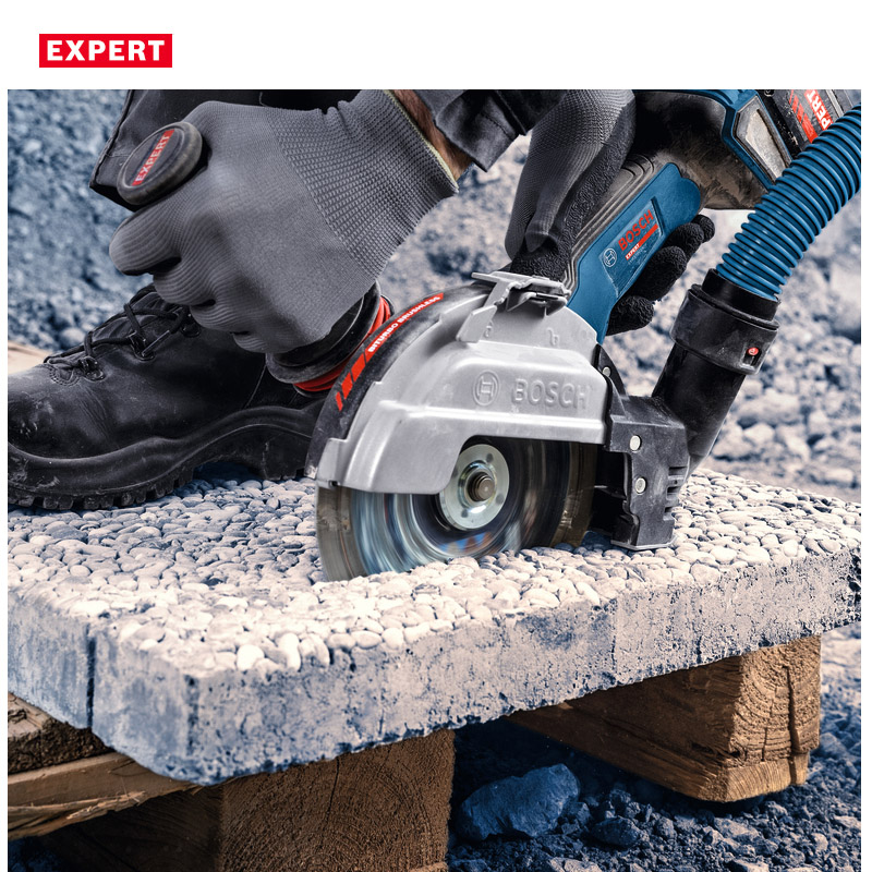 Polizor unghiular cu acumulatori 18V BOSCH BITURBO Profesional EXPERT L-BOXX, 180 mm, tip EXWS 18V-180P EXPERT (SOLO)