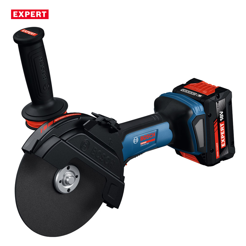 Polizor unghiular cu acumulatori 18V BOSCH BITURBO Profesional EXPERT L-BOXX, 180 mm, tip EXWS 18V-180P EXPERT (SOLO)