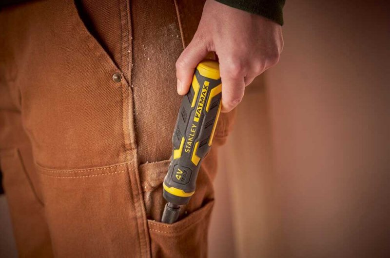 Surubelnita electrica Stanley FATMAX 4V, 1.5Ah + 6 varfuri