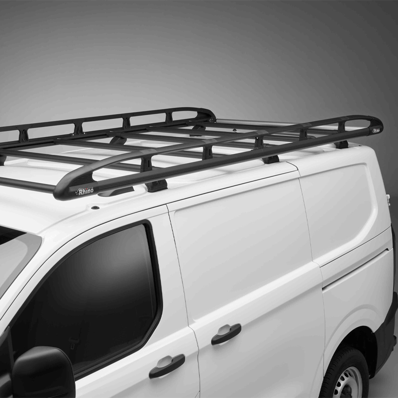 Portbagaj aluminiu KammRack Black, 2.2 x 1.25 m