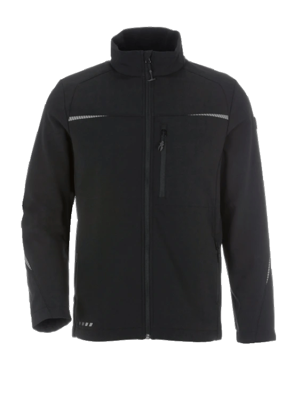 Geacă Softshell de lucru Strauss, e.s. motion 2020, negru, marimea XS
