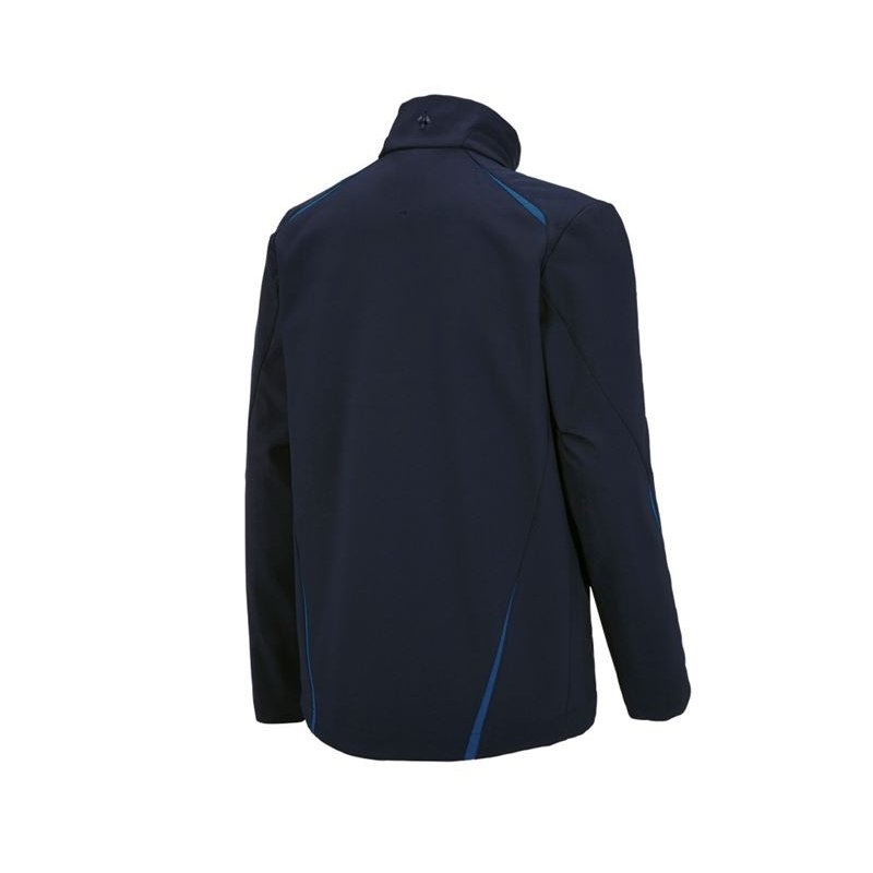 Geacă Softshell de lucru Strauss, e.s. motion 2020, albastru-inchis/albastru, marimea L