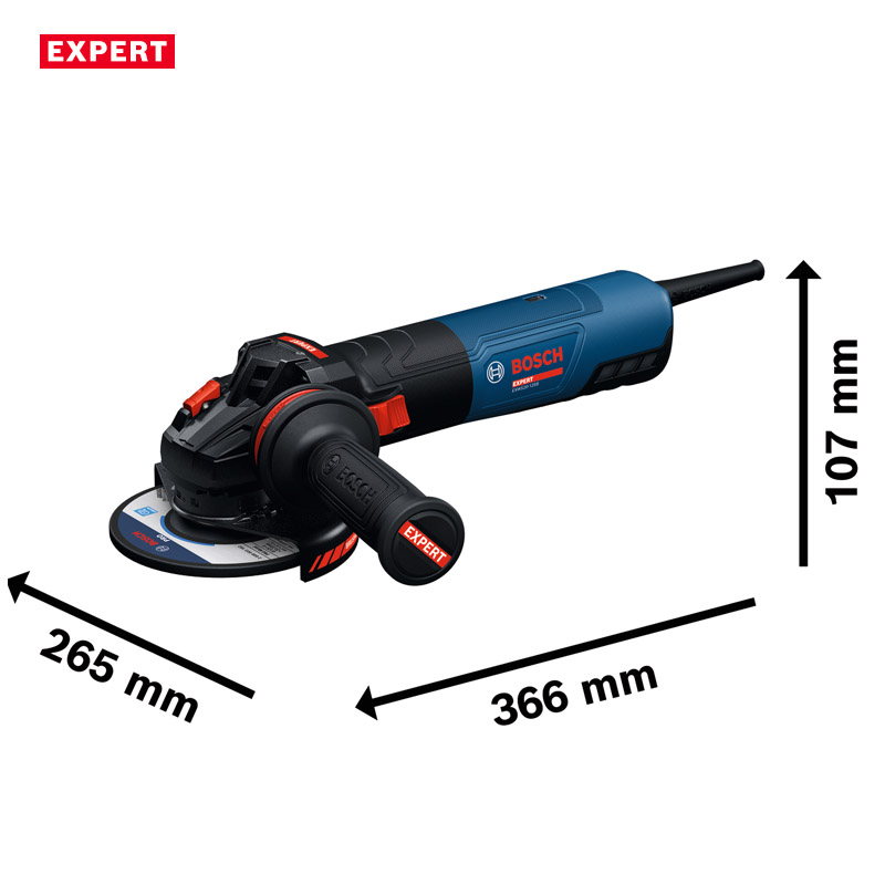 Polizor unghiular 2000 W BOSCH Profesional EXPERT, motor fara perii, 125 mm, tip EXWS20-125B EXPERT