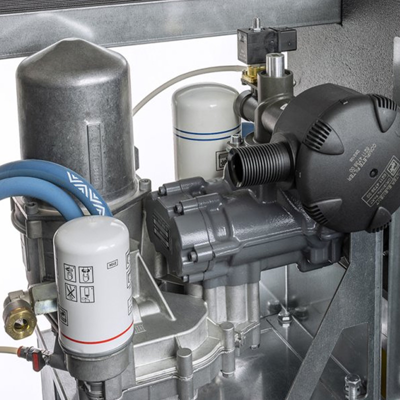 Compresor cu surub FIAC NEW SILVER VSD 15 cu invertor | 10 bar, 366-1401 l/min, 15CP - compresor industrial