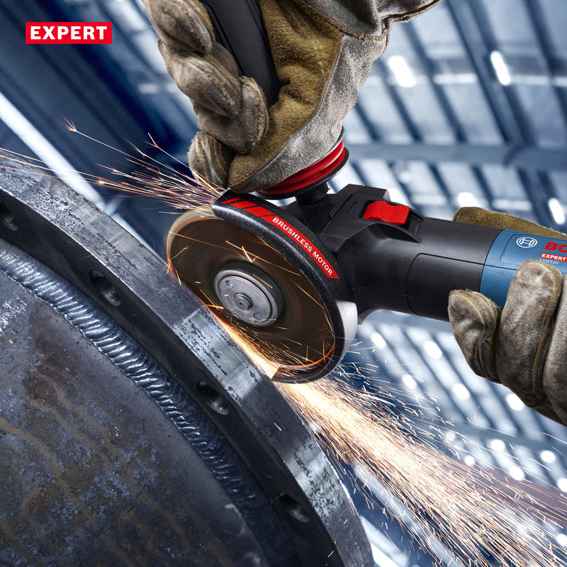 EXWS 20-125TSB EXPERT - POLIZOR UNGHIULAR MAX 2000W, DISC 125MM, BRUSHLESS, VARIATOR * 06017D5200