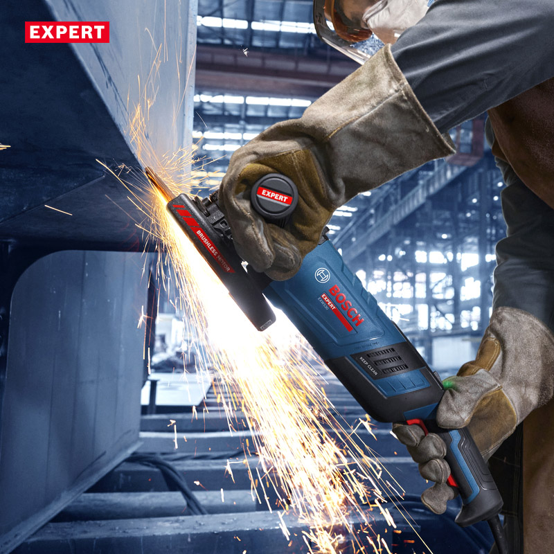 Polizor unghiular 2800 W BOSCH Profesional EXPERT, motor fara perii, 180-230 mm, tip EXWS 30-180B EXPERT