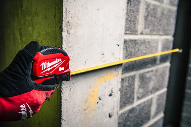 Ruleta Milwaukee AUTOLOCK 25mm, 8m, (Gen II) 