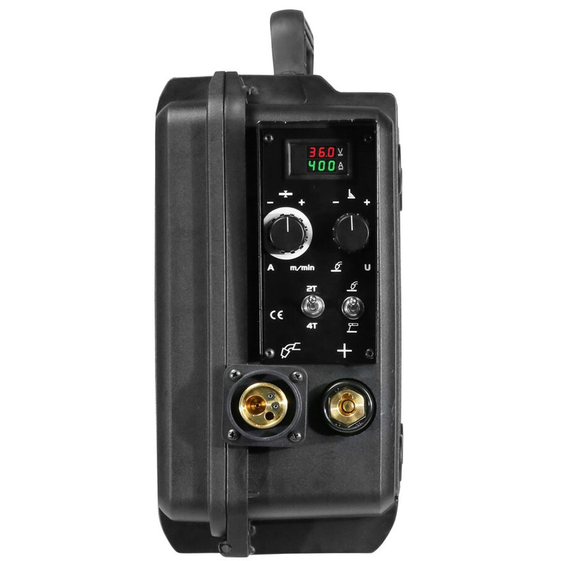 Aparat de sudura multiproces MIG/MAG MAXMIG 450i 230V/400V BASE, 400A, cu alimentator extern de sarma cu 4 role, Telwin