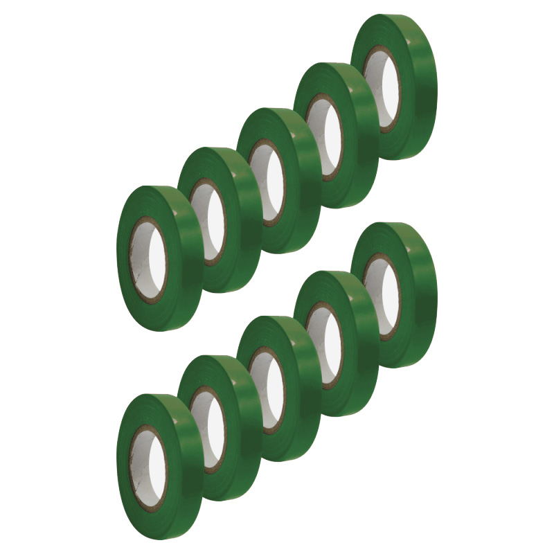 Set 10 benzi de legat vie si legume, rosu, Garden Pro, 30m