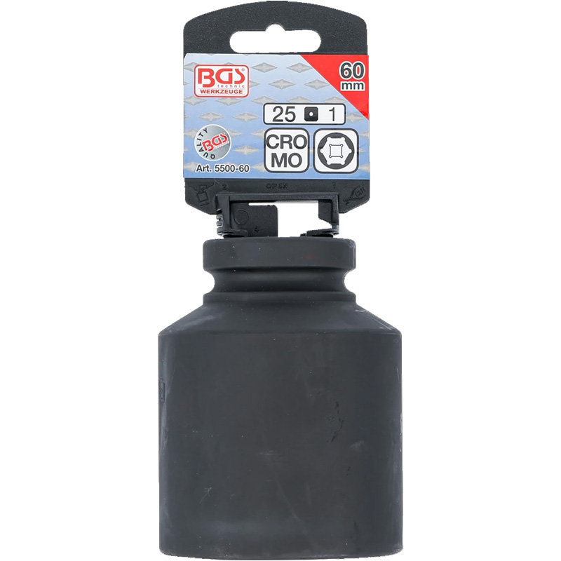Cheie tubulara lunga de impact BGS | 60 mm, 1