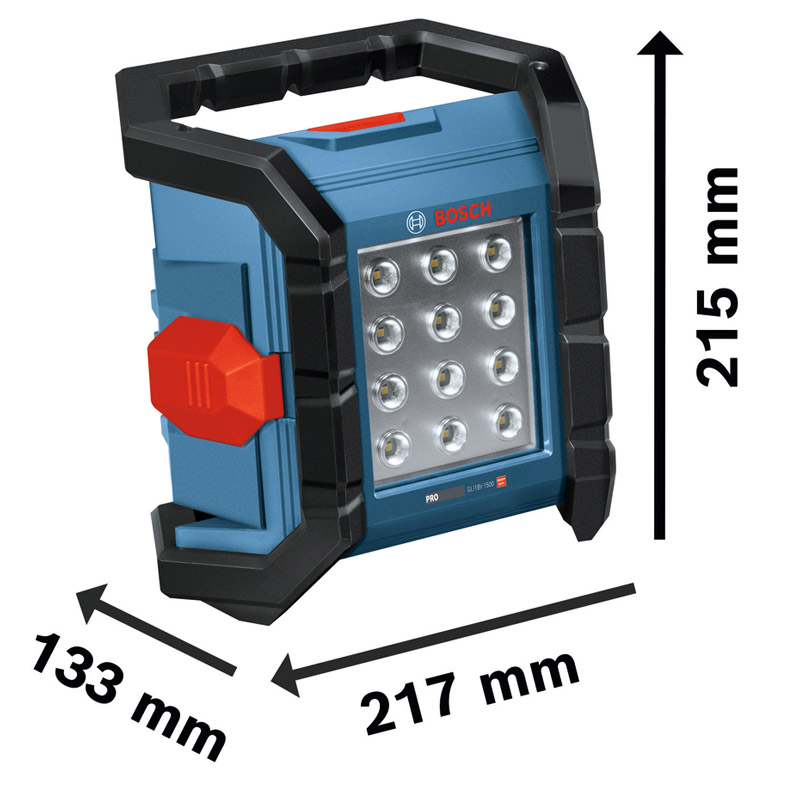 Proiector/lampa santier 18V Li-Ion BOSCH,1500 Lm, SOLO tip GLI 18V-1500