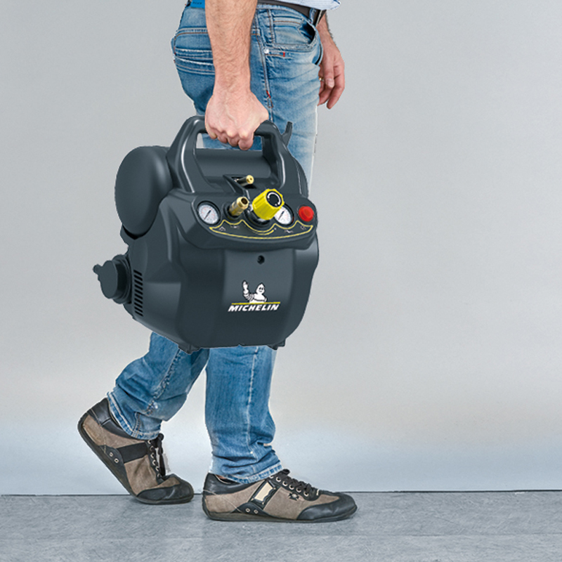 Compresor fara ulei, Michelin, MX POP AIR 6-1.5, 180 l/min, 1.5CP, rezervor 6l