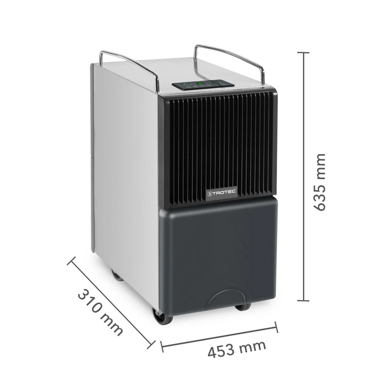 Dezumidificator pentru casa si birou, 40l/24h, Trotec, TTK122E cu sistem de dezghetare cu gaz fierbinte