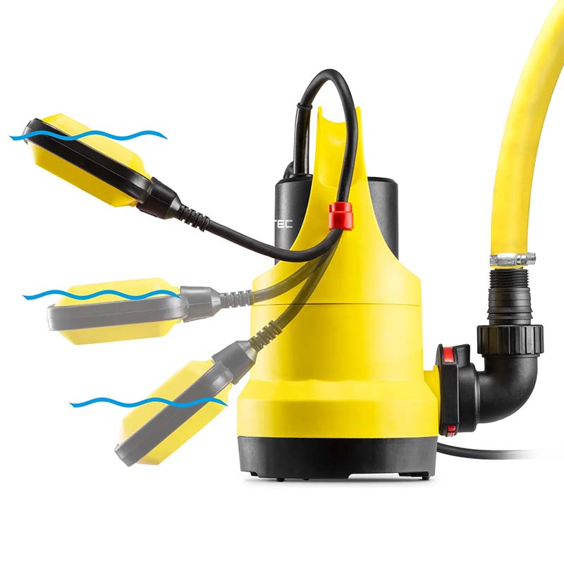 Pompa submersibila pentru apa curata 400W, 7300 L/h, TROTEC TWP 4006 E