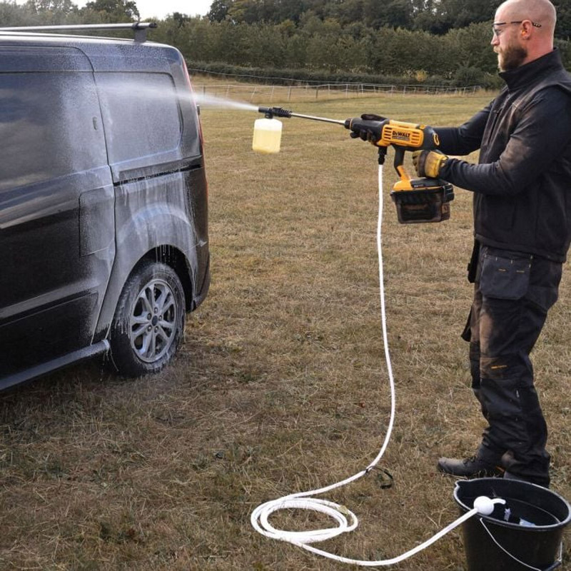 Aparat de spalat cu presiune DeWalt cu acumulatori 54V XR Flexvolt Li-Ion, tip DCMPW1000N-XJ, SOLO