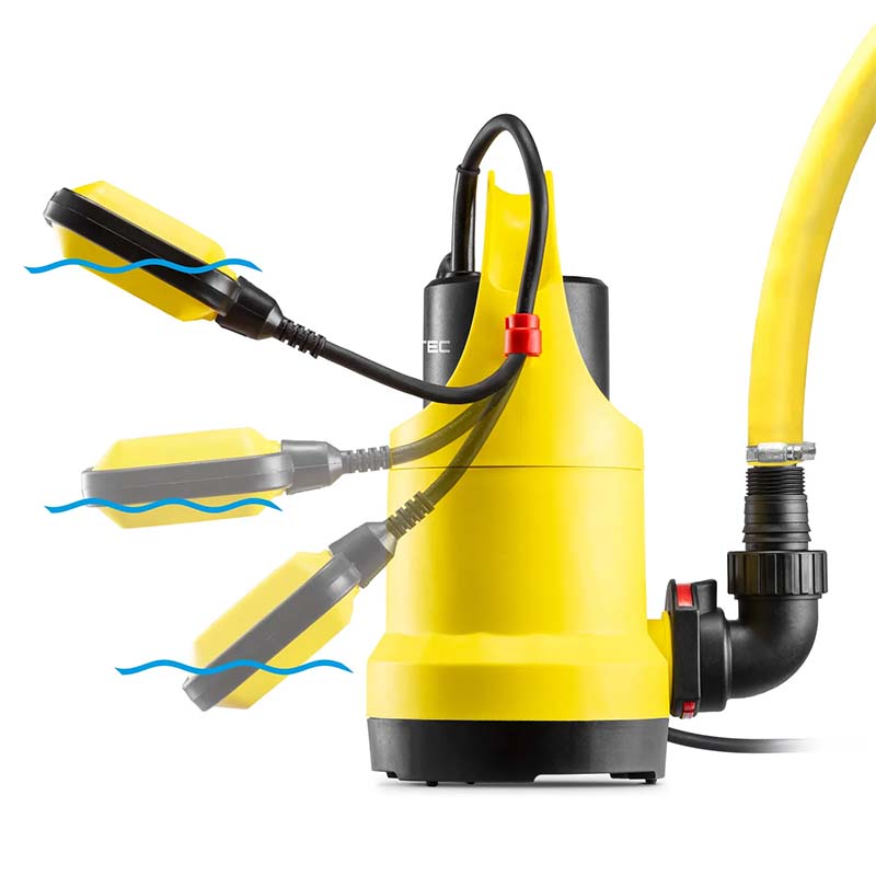 Pompa submersibila pentru apa curata 750W, 13000 L/h, TROTEC TWP 7506 E