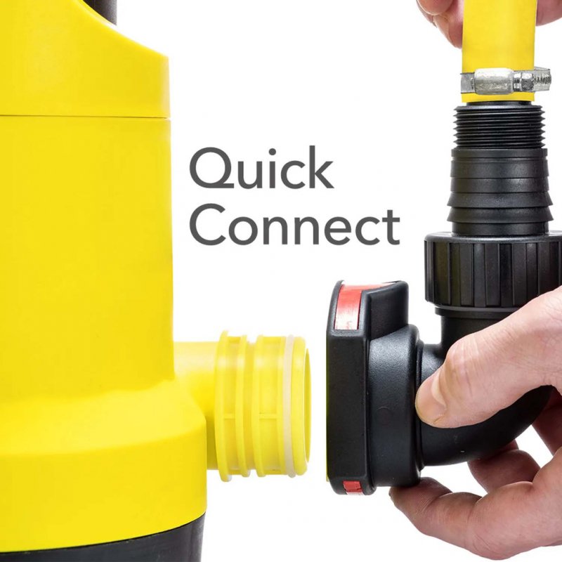 Pompa submersibila de drenaj pentru apa murdara 750W, 12500 L/h, TROTEC TWP 7536 E